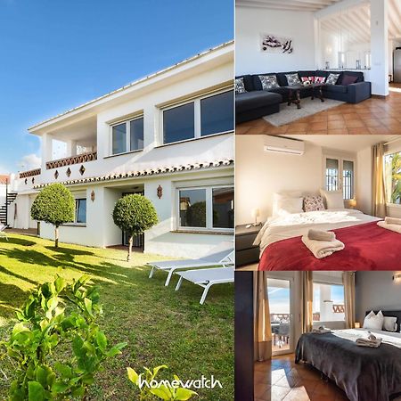 In The Second Line, Modern Beachfront Holiday Home In Costabella, Marbella Eksteriør billede
